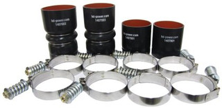 2008-2010 FORD 6.4L POWERSTROKE /BD-POWER 1047037 INTERCOOLER HOSE & CLAMP KIT