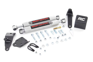 Rough Country - N3 Steering Stabilizer - Dual - 2-8 Inch Lift - Ram 2500 (10-13)/3500 (10-12)