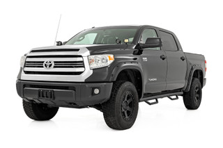 Rough Country - Nerf Steps - Cab Length - CrewMax - 5'7 in. Bed - Toyota Tundra 2WD/4WD (07-21)