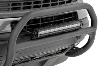 Rough Country - Nudge Bar - 20 Inch BLK DRL Single Row LED - Ford Bronco Sport 4WD (21-25)