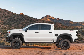 Rough Country - Pocket Fender Flares - G7C Red Hot - Chevy Silverado 1500 2WD/4WD (2022-2025)