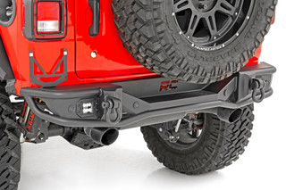 Rough Country - Rear Bumper - Tubular - Jeep Wrangler JL (21-25)/Wrangler Unlimited (18-25)