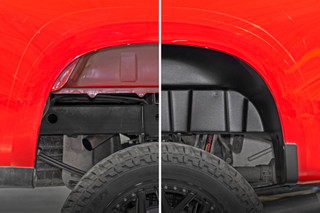 Rough Country - Rear Wheel Well Liners - Chevy Silverado 1500 2WD/4WD (2019-2025 & Classic)