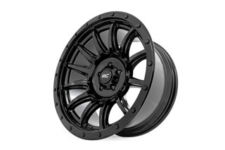 Rough Country - Rough Country 90 Series Wheel/One-Piece/Gloss Black/20x9/6x5.5/-12mm