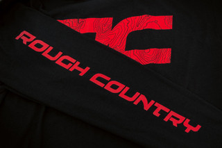 Rough Country - Rough Country Long Sleeve - RC Tread Sleeve - Black- MD