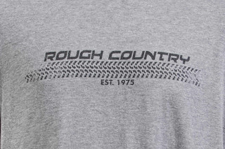 Rough Country - Rough Country T-Shirt - Horizontal Tread - Grey - XL