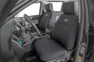 Rough Country - Seat Covers - FR Bucket and RR Bench - Ford Ranger 2WD/4WD (2019-2025)