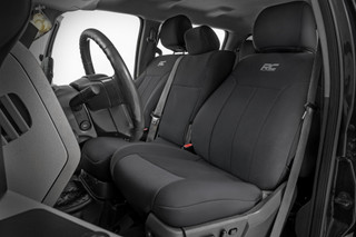 Rough Country - Seat Covers - Front and Rear - Ford F-250/F-350 Super Duty 2WD/4WD (11-16)