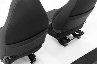 Rough Country - Seat Covers - Front and Rear - Jeep Wrangler TJ (03-06)/Wrangler Unlimited (04-06)