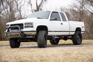 Rough Country - Single Hoop Step - Universal - Alum - Pair - Multiple Makes & Models (Chevy/Ford/GMC/Ram)
