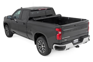 Rough Country - Soft Roll Up Bed Cover  - 6'7" Bed - Chevy/GMC Sierra/Silverado 1500 (19-25)