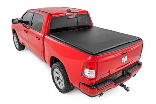 Rough Country - Soft Roll Up Bed Cover - 5'7 in. Bed - No Rambox - Ram 1500 (19-25)/1500 TRX (21-24)