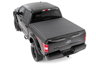 Rough Country - Soft Tri-Fold Bed Cover - 5'7 in. Bed - Ford F-150 2WD/4WD (2001-2003)