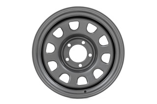 Rough Country - Steel Wheel/Gray/15x10/5x4.5/3.30 Bore/-39