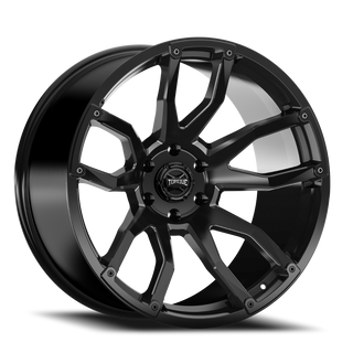 Rough Country - Torque Impact / Satin Black / 20x9 / 6x5.5 / -12mm - TW403C-20908304-12