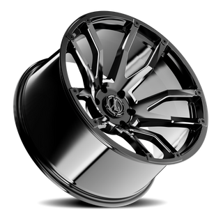 Rough Country - Torque Impact/Gloss Black w/Milled Accents/20x9/6x135/-12mm