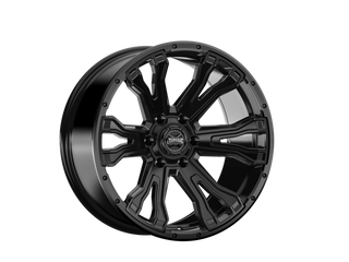 Rough Country - Torque Prime/Satin Black/20x9/6x5.5/-12mm