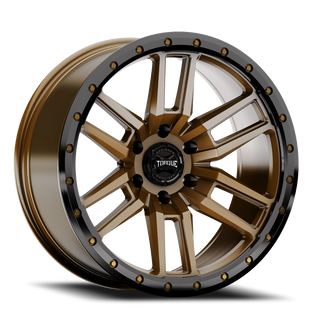 Rough Country - Torque Pritchett/Bronze w/Black Lip/18x9/6x5.5/-12mm