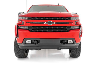 Rough Country - Tow Hook Brackets - Chevy Silverado 1500 2WD/4WD (2019-2025 & Classic)