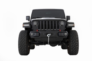 Rough Country - Winch Mounting Plate - Modular Steel OE Bumper - Jeep Gladiator JT/Wrangler JL (18-25)