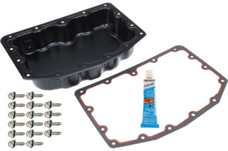 Updated Metal Oil Pan With Gasket & Hardware - 11-18 Ford 6.7L Powerstroke Diesel