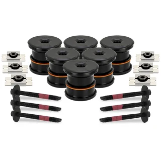 Mishimoto MMBM-F2D-08RC silicone body mount kit for 2008-2016 Ford F250 F350 Super Duty Regular and Extended Cab