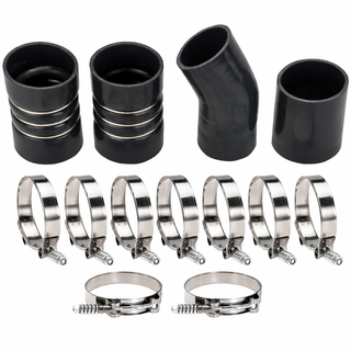 SWAG PERFORMANCE 6.0L CHARGE AIR COOLER BOOT & CLAMP KIT - BLACK