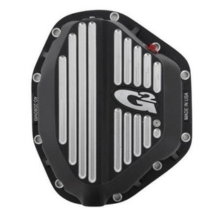 Dana 80 Aluminum Differential Cover Ball Milled Black Finish G2