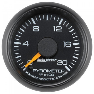 Auto Meter  8345 Factory Matched Pyrometer Gauge 0-2,000f (2001-2007 Gm)