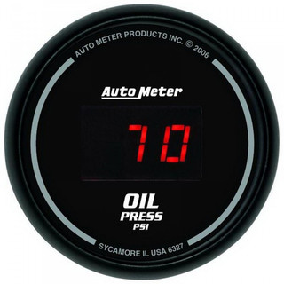 Autometer Sport-comp Digital Oil Pressure Gauge 5-100 Psi 6327
