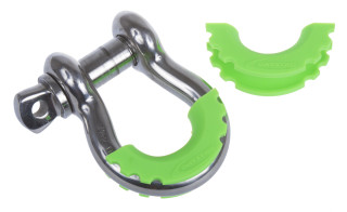 Daystar D-RING / Shackle Isolator Fluorescent Green Pair KU70056FG