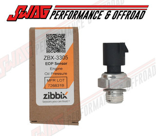 Zibbix Engine Oil Pressure Sensor for '11-16 Chevrolet GMC Duramax 6.6L Diesel