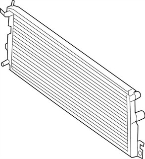 Auxiliary Radiator For 17-19 Ford F250 Super Duty 6.7L