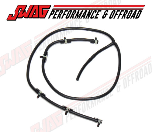 EcoDiesel 3.0L METAL Diesel Fuel Injector Return Fitting Elbow "L - Foto 7