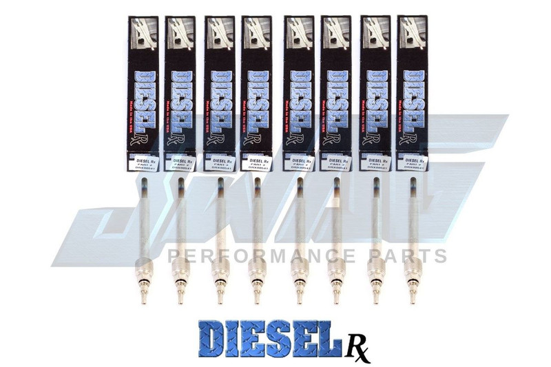 DIESEL RX 6.0L GLOW PLUG SET (8) 2003-2010 6.0L 