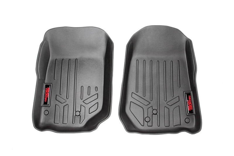 Rough Country Heavy Duty Floor Mats - Front Set M-6141