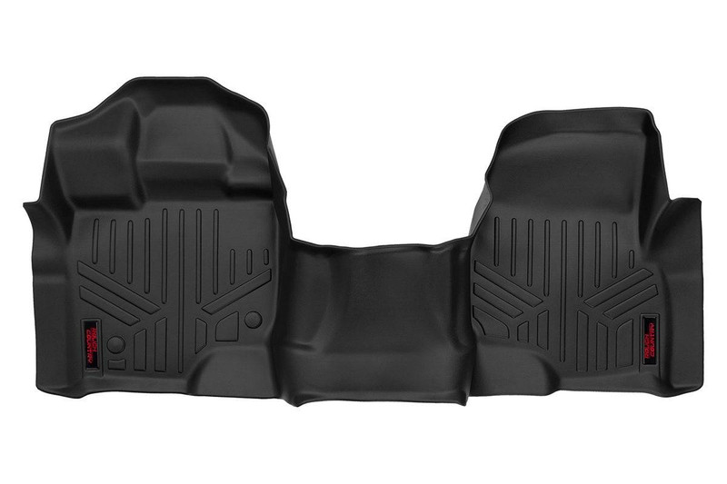 Rough Country Heavy Duty Floor Mats (Front) - (15-18 Ford F-150) M-5115