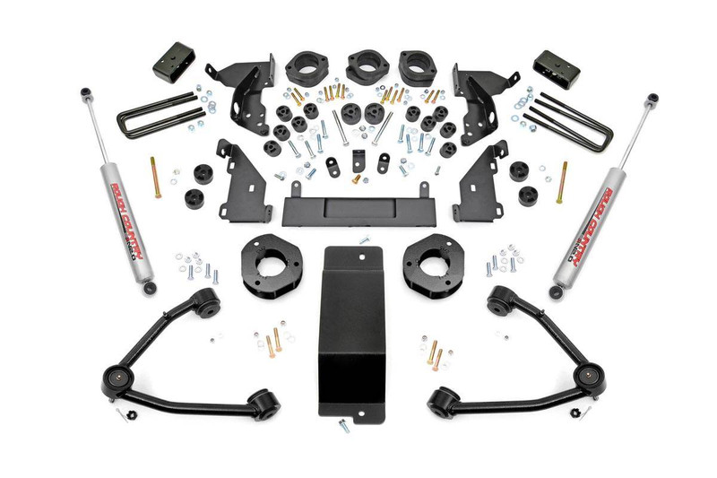 Rough Country 4.75-inch Susp and Body Lift Combo Kit (Factory Cast Steel Control Arm Models) 292.20