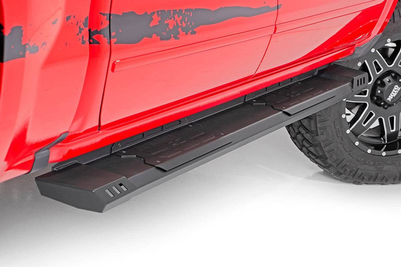 Rough Country Cab Length HD2 Running Boards (CrewMax Cab Models) SRB071791