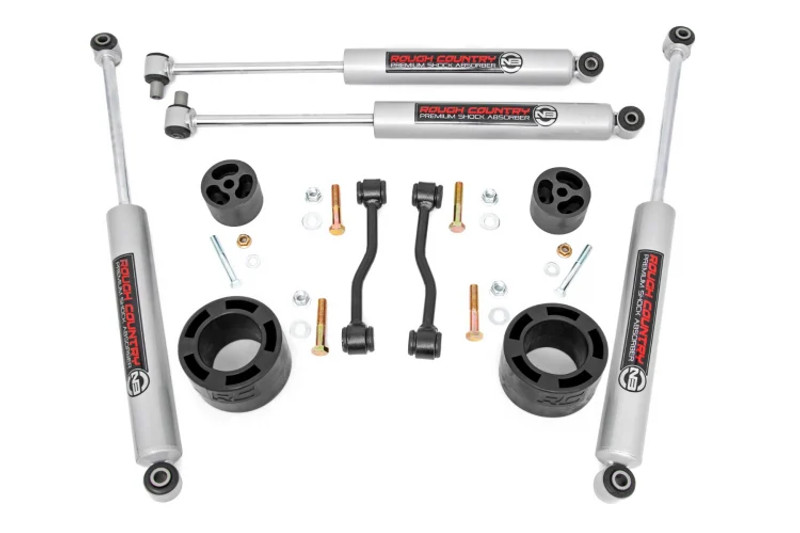 Rough Country 2.5in Jeep Suspension Lift Kit (2020 Gladiator) 63400