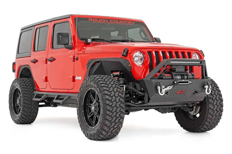 Rough Country 6in Long Arm Suspension Lift Kit w/ N3 Shocks (18-20 Wrangler JL, 4-Door) 66030