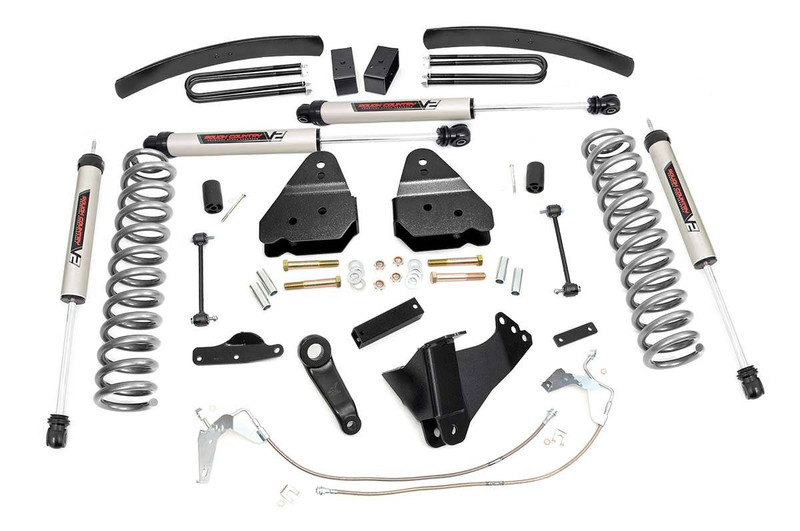 Rough Country 6in Ford Suspension Lift Kit (08-10 F-250/350 4WD) 59470