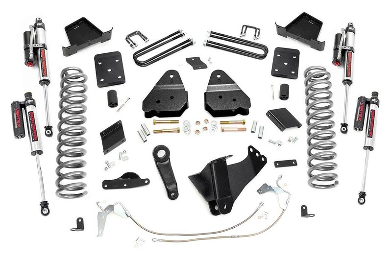 Rough Country 6in Ford Suspension Lift Kit, Vertex (11-14 F-250 4WD, Diesel, No Overloads) 53150