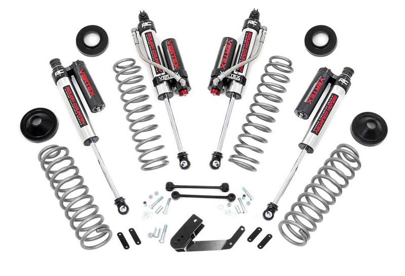 Rough Country 3.25in Jeep Suspension Lift Kit w/ Vertex Shocks (07-18 Wrangler JK) 67650