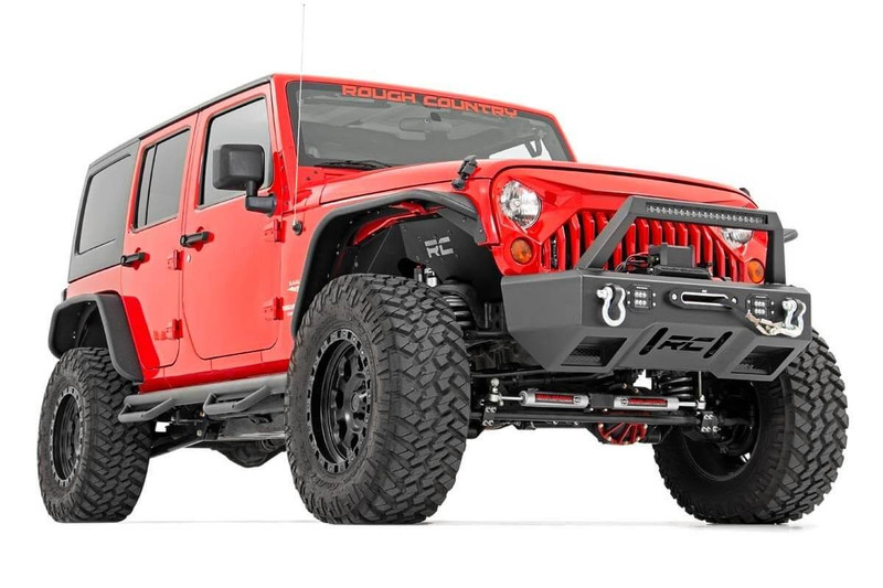 Rough Country 4in Jeep Long Arm Upgrade Kit (07-18 Wrangler JK) 78600U