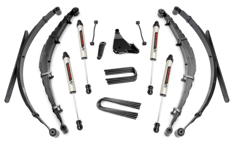 Rough Country 6in Ford Suspension Lift System w/ V2 Shocks 49270