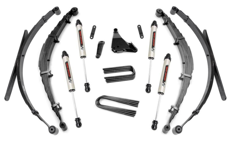 Rough Country 6in Ford Suspension Lift System w/ V2 Shocks 49770