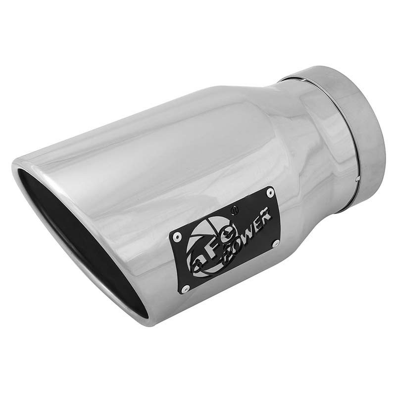 AFE 49t50702-P12 7" Polished Exhaust Tip 5" In X 7" Out X 12" Long