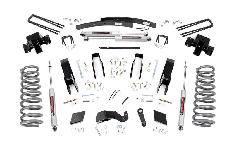 Rough Country 5 Inch Suspension Lift Kit 94-99 RAM 2500 4WD 382.23