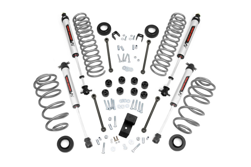 Rough Country 3.25 Inch Lift Kit 6 Cyl V2 97-02 Jeep Wrangler TJ 4WD 64270